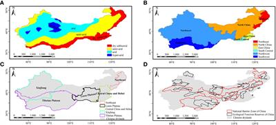 Coarse spatial resolution remote sensing data with AVHRR and MODIS miss the greening area compared with the Landsat data in Chinese drylands